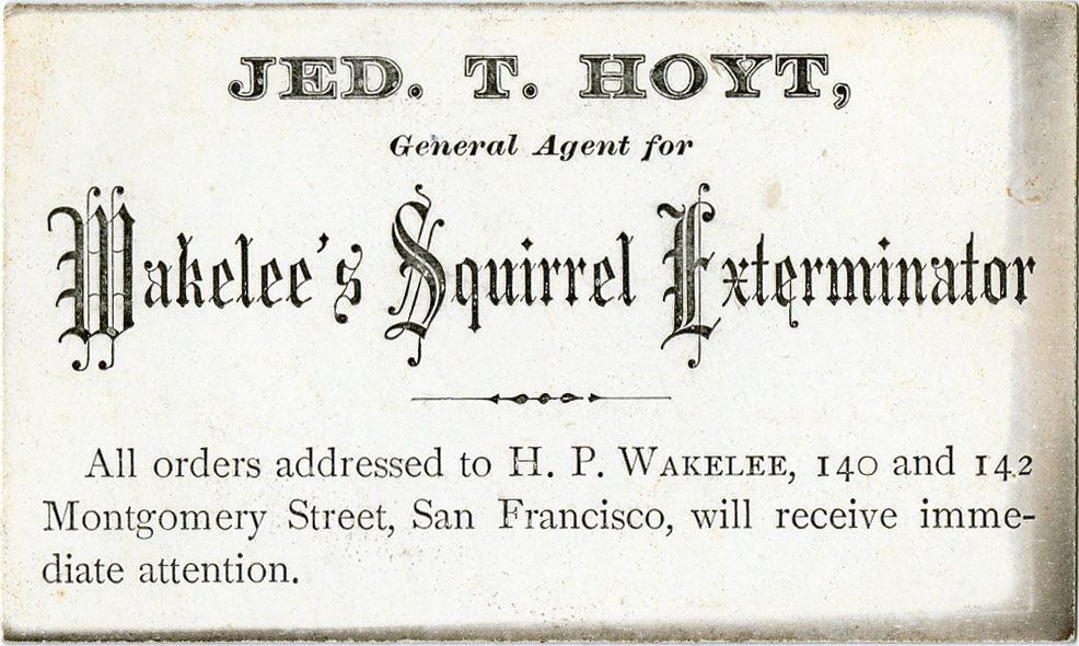 Old Business Card